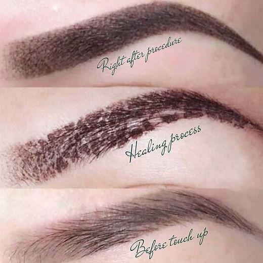 Powder Brows Healing Process: Full Day by Day Overview - PMUHub