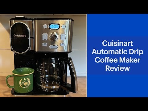 Cuisinart Automatic Drip Coffee Maker Review: A 2-in-1 Coffee Maker