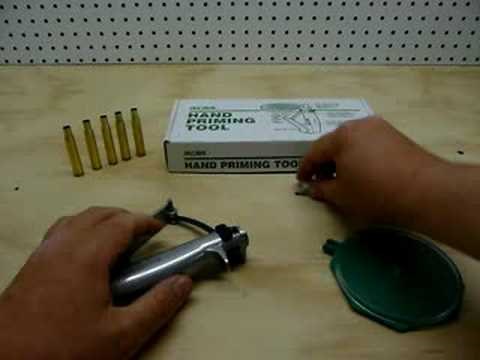 RCBS Hand Prime Tool 90200 Demonstration
