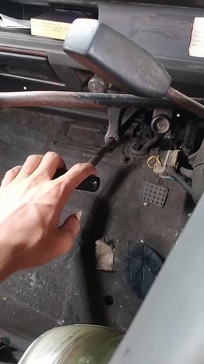 Close-Up of Car Interior Gear Shift Mechanics