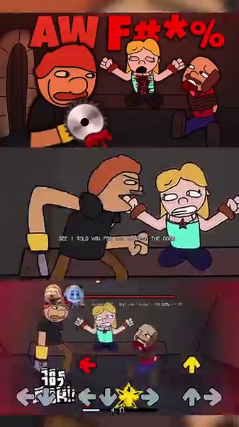 Friday Night Funkin' AW F#*% (AW SHUCKS) Jeffy's Infinite Irida Aethos #shorts #shucks