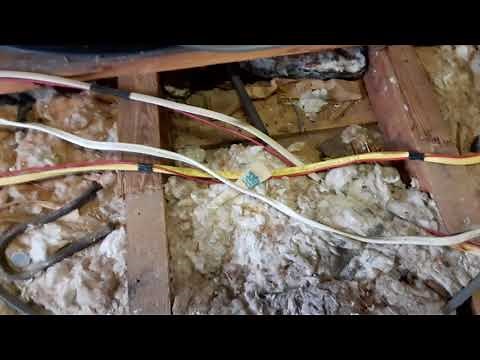 Attic wiring part 1