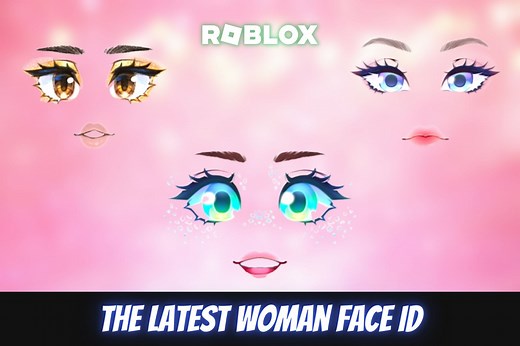 The latest Woman Face ID for your Roblox avatar