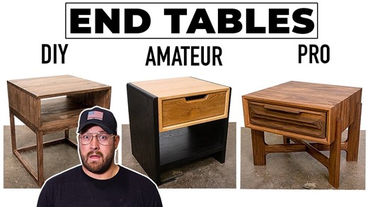 How to Build a Modern Side Table - Clean, Sleek, and Simple