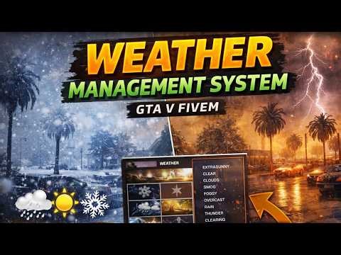 Weather Management System | QBCore & QBox | FiveM Script