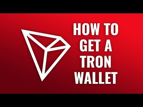 How to Get a Tron Wallet - TRX TronLink Wallet