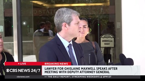 Ghislaine Maxwell's lawyer speaks out after Justice Department meeting