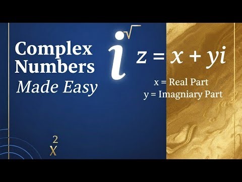 Introduction to Complex Numbers | Beginner-Friendly Introduction (Step-by-Step Guide)