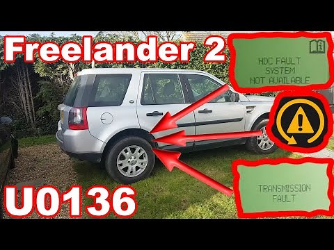 Freelander 2 Warning Triangle light flashing and transmission fault... Fault finding and repair.