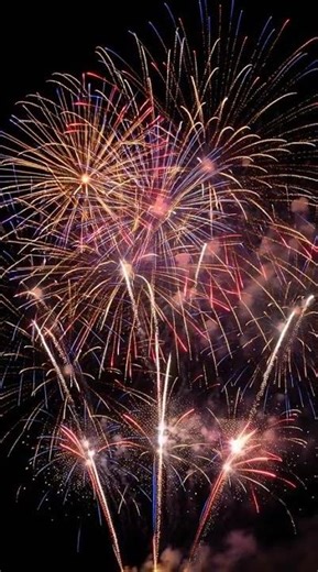 Fireworks Background Footage | New Year | Free Stock Video | No Copyright Animation