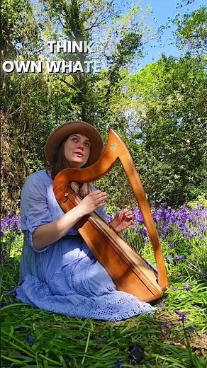 Colors of the Wind from Pocahontas | Harp Bard cover out in the forest
