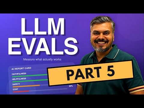 LLM Eval Methods | LLM-as-a-Judge | Reference Based Evals Vs Reference Free Evals | CampusX
