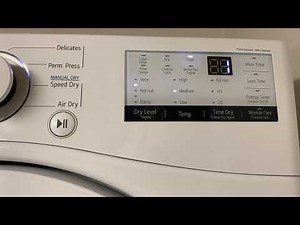 LG dryer end chime