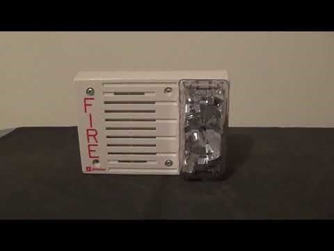 RARE Simplex 4903-9221 mechanical horn/strobe fire alarm test