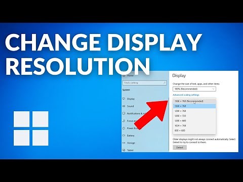 How To Change Screen Resolution and Size on Windows 11/10
