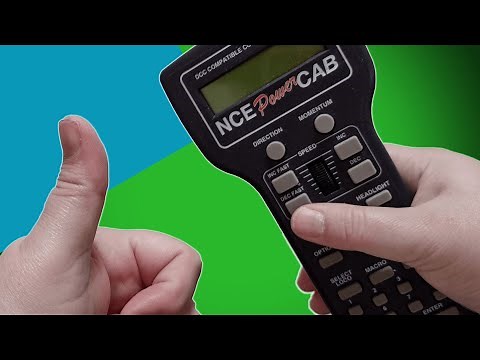 Change your DCC Loco addresses easily with the NCE PowerCab