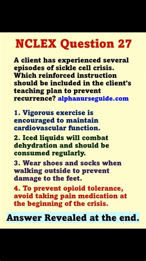 NCLEX Question and Answer #nclexprep #NCLEX #nclextips #nclexrn #nclexpn | Alpha Nurse Guide For RN & LPN & LVN & RPN