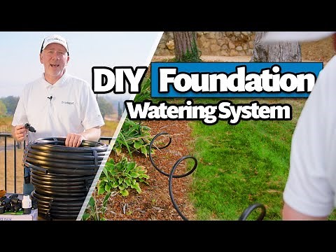 How to Install a DIY Foundation Watering System (Complete DIY Beginner's Guide)
