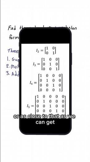 175 - How to find the RREF of a Matrix