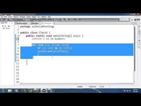Java Loop Statements