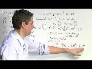 Exercice 7 (Matrices) [03380]