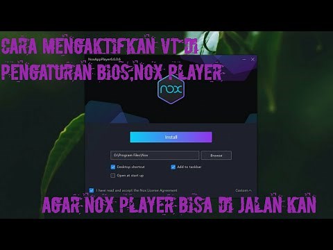 Cara Mengaktifkan VT di nox Windows 10