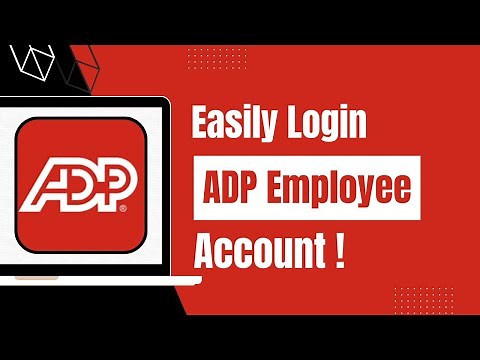 How to Login ADP Employee Account - ADP Payroll Tutorial !