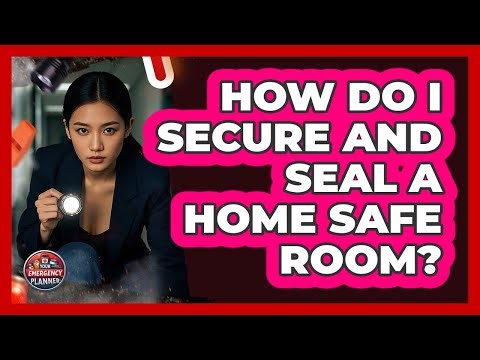 How Do I Secure And Seal A Home Safe Room?