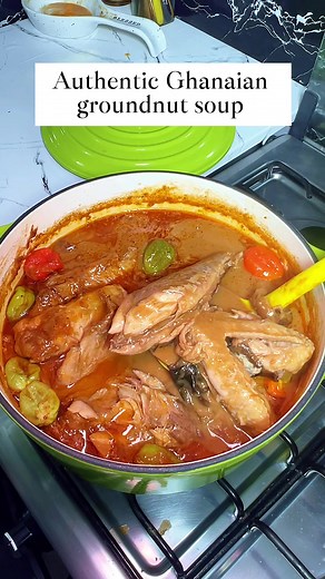 Authentic Ghanaian Groundnut Soup Recipe