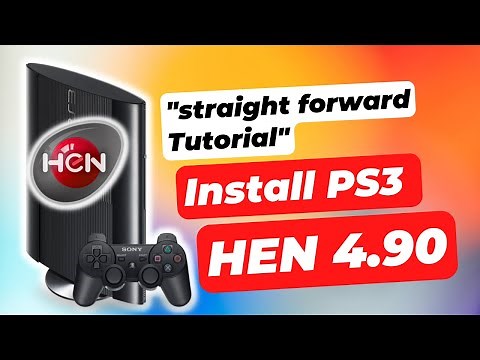 Step by step install PS3 HEN 4 90 | Full Tutorial