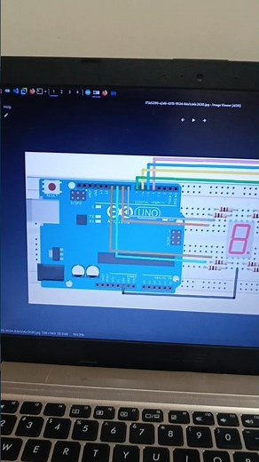 Arduino + 7-Segment Display = Magic! Count 0–9 🔢 #shorts #song #ai