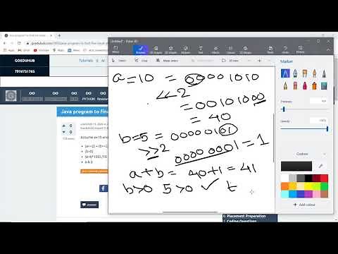 Bitwise right shift and left shift operators in Java with example | & operator in java