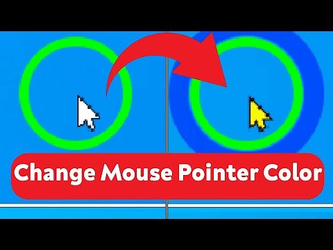 How to Change Mouse Pointer Color - Windows 10