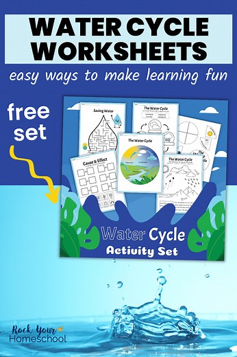 Water Cycle Worksheets: Free Printable Pack of Science Fun Activities