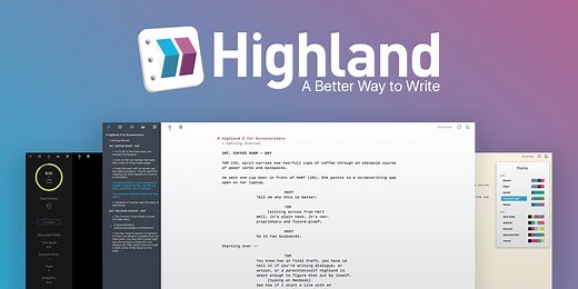 Highland 2: Intuitive Screenwriting Software for Professionals
