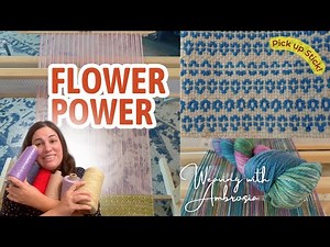 Master the Art of Easy Rigid Heddle Loom Flower Patterns! (Pick up stick part 5)