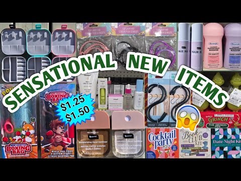 DOLLAR TREE 🌳 SHOP WITH ME | SENSATIONAL NEW ITEMS 😱 AMAZING BRAND NAMES