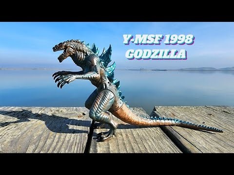 Y-MSF 1998 GODZILLA FIGURE REVIEW WITH SIZE COMPARISONS!