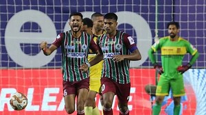 ISL 2020-21: ATK Mohun Bagan, 10-man Hyderabad FC play out draw in high-pressure clash