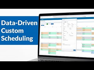 Create a custom, web-based scheduling calendar in 12 minutes