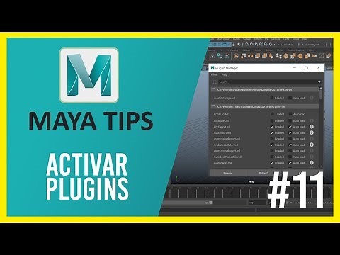 Tutorial Maya tips #11 Activar plugins / Plug-in manager