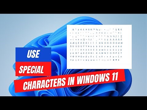 How to Use Special Characters and Accents in Windows 11