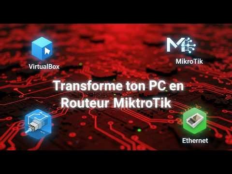J’ai transformé mon PC en routeur MikroTik… et ça marche ! 😱