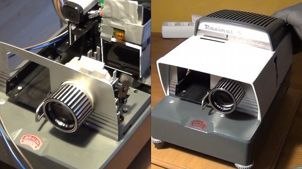 Transform a Vintage Slide Projector into a Modern DIY Video Projector