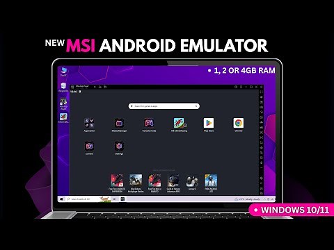 New MSI Emulator | How to Install MSI App Player on PC or Laptop | Best Android Emulator