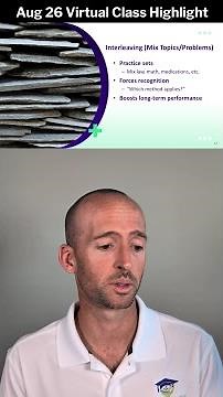 Interleaving Example for Pharmacy Technicians