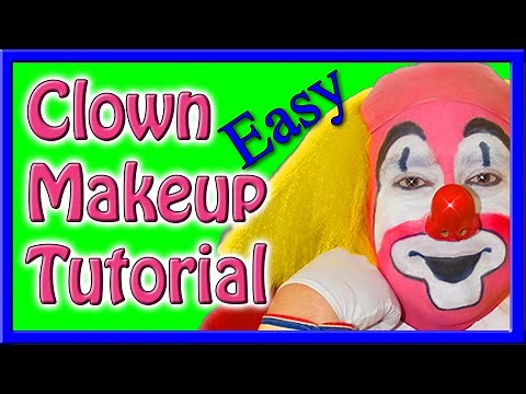 Clown Makeup Tutorial Easy