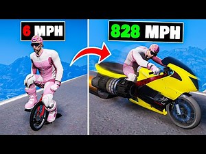 Upgrading SLOWEST to FASTEST Bike in GTA 5