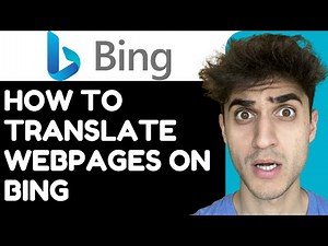 How to Translate Webpages on Bing