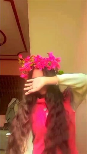 Diy real flower tiara making 🌼#trending #ytshorts #like #shorts #comment #flowers